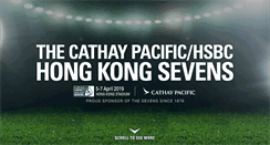 Desktop Screenshot of hksevens.cathaypacific.com