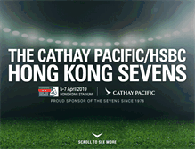 Tablet Screenshot of hksevens.cathaypacific.com